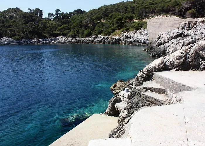 By The Sea Cove Saplunara, Mljet - 4925 Apartmán *